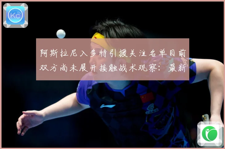 阿斯拉尼入多特引援关注名单目前双方尚未展开接触战术观察：最新赛事动态与深度分析